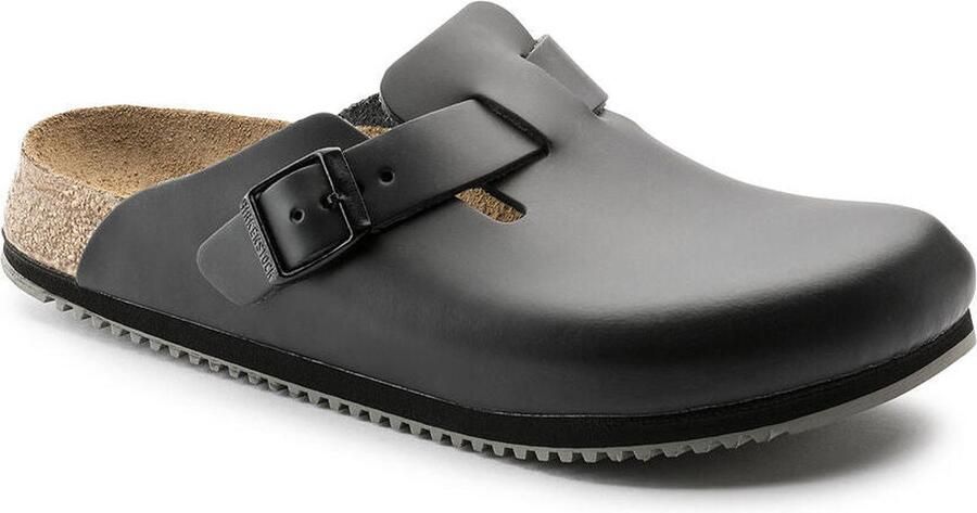 Birkenstock Boston BS Unisex sandaal zwart - Foto 4