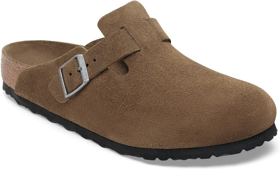 Birkenstock BOSTON DARK TEA TONAL NARROW-36(4067707518029)