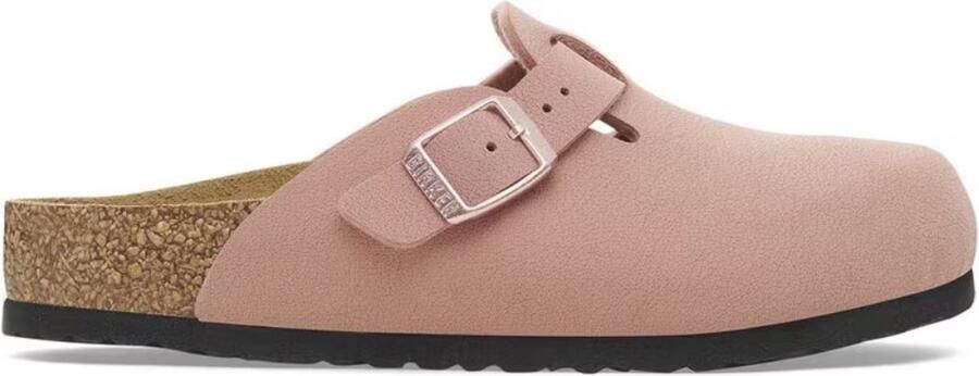 Birkenstock Boston Slippers en Sandalen Kinder Roze Nubuck - Foto 2