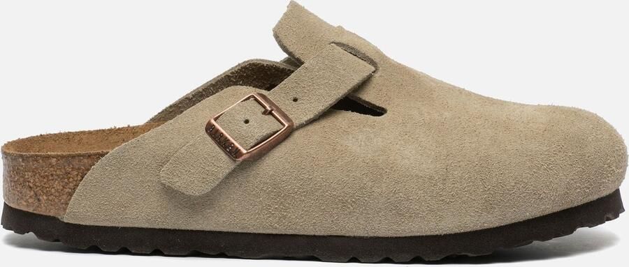 Birkenstock Boston Sfb Vl Taupe Taupe Schoenmaat 43 Slides & sandalen 560773 - Foto 4