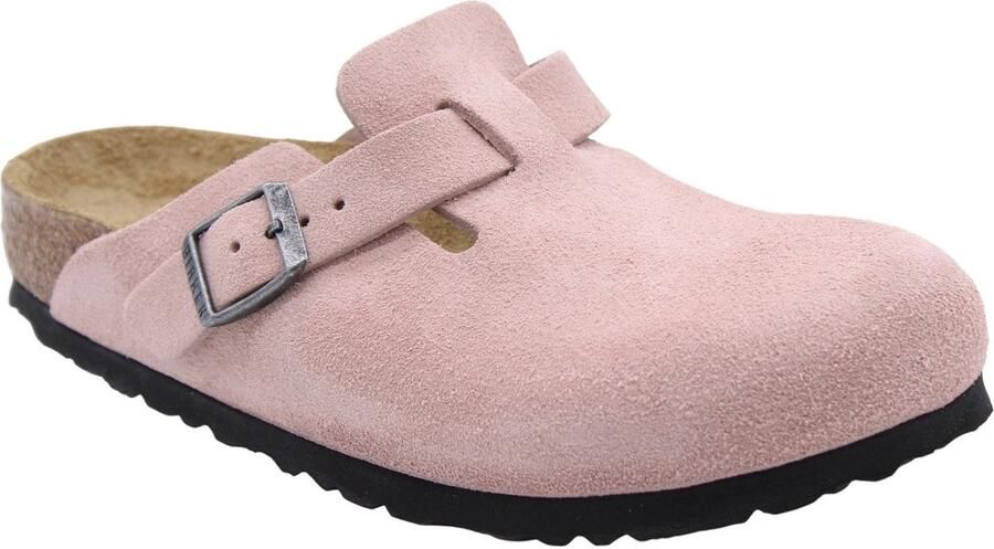 Birkenstock Boston Soft Footbed Dames Roze- Dames Roze