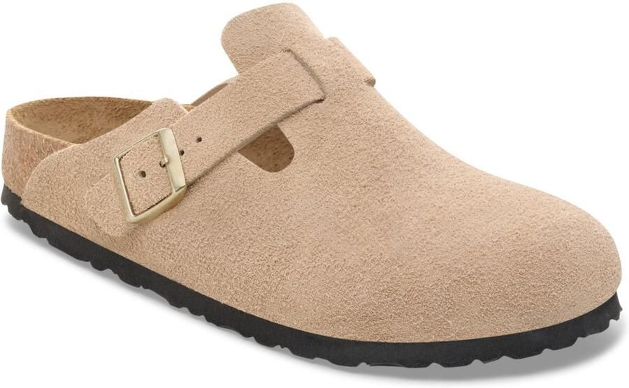 Birkenstock BOSTON SUEDE LEATHER SANDCASTLE-35(4067707531691)