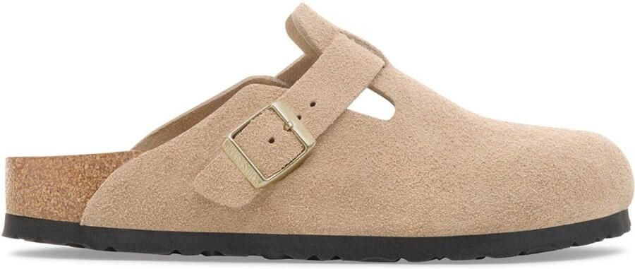 BIRKENSTOCK Instappers Boston Bs Suède Beige