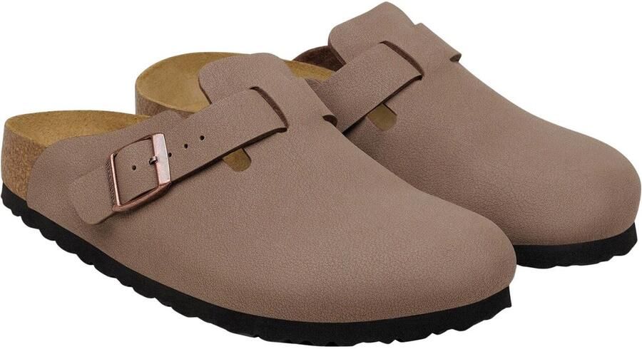Birkenstock Slippers Boston Birkibuc Fashion Wear Volwassen