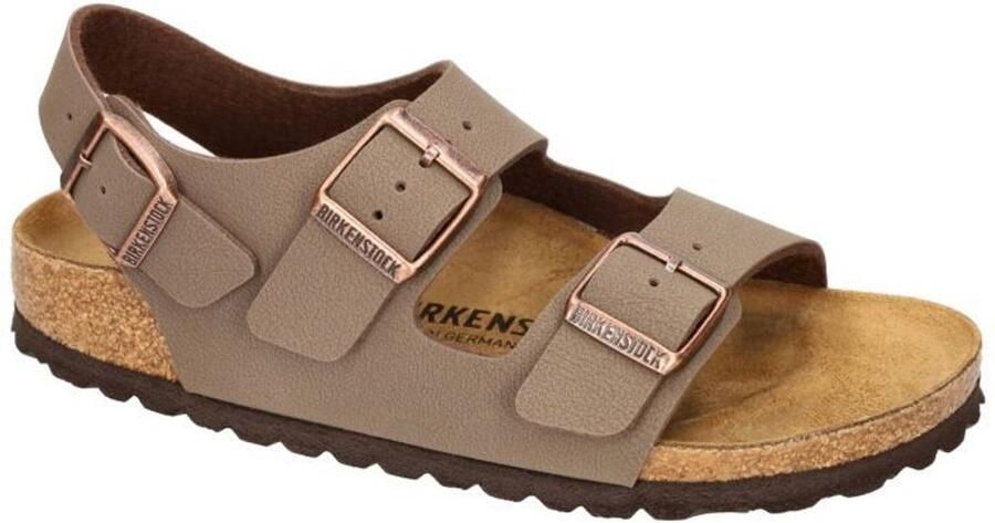 Birkenstock Milano Sandalen Mocha Narrow fit | Bruin | Imitatieleer - Foto 2