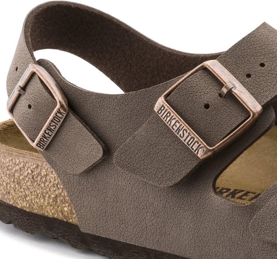 Birkenstock Milano Sandalen Mocha Narrow fit | Bruin | Imitatieleer - Foto 2