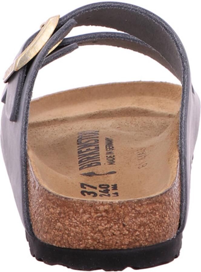 Birkenstock Suède sandaal met verstelbare bandjes