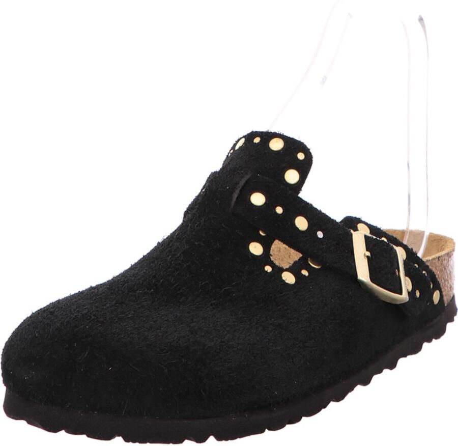 Birkenstock Slippers Sandales boston rivet daim