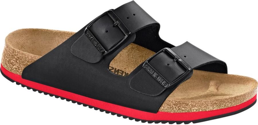 Birkenstock Muil Arizona SL 54244 Zwart Rood