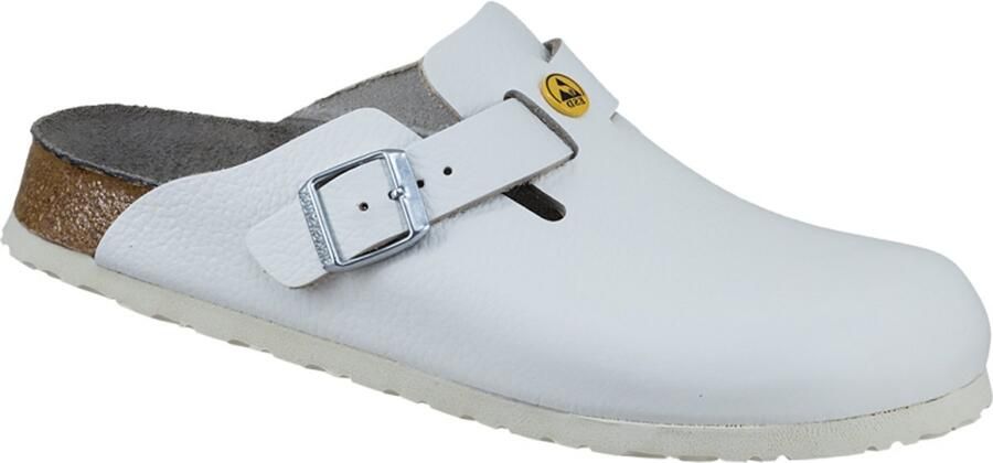 Birkenstock Elegante Leren Klompen Comfortabel Lichtgewicht White Dames