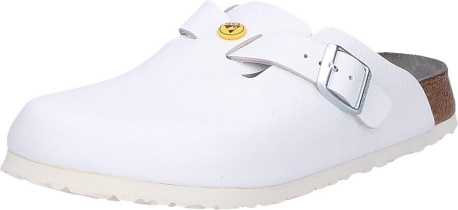 Birkenstock Elegante Leren Klompen Comfortabel Lichtgewicht White Dames