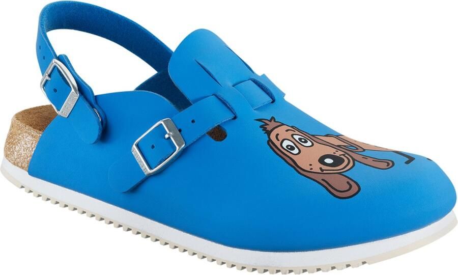 Birkenstock Werkschoenen KAY SL Clog zwenkbaar en verstelbaar hielriempje