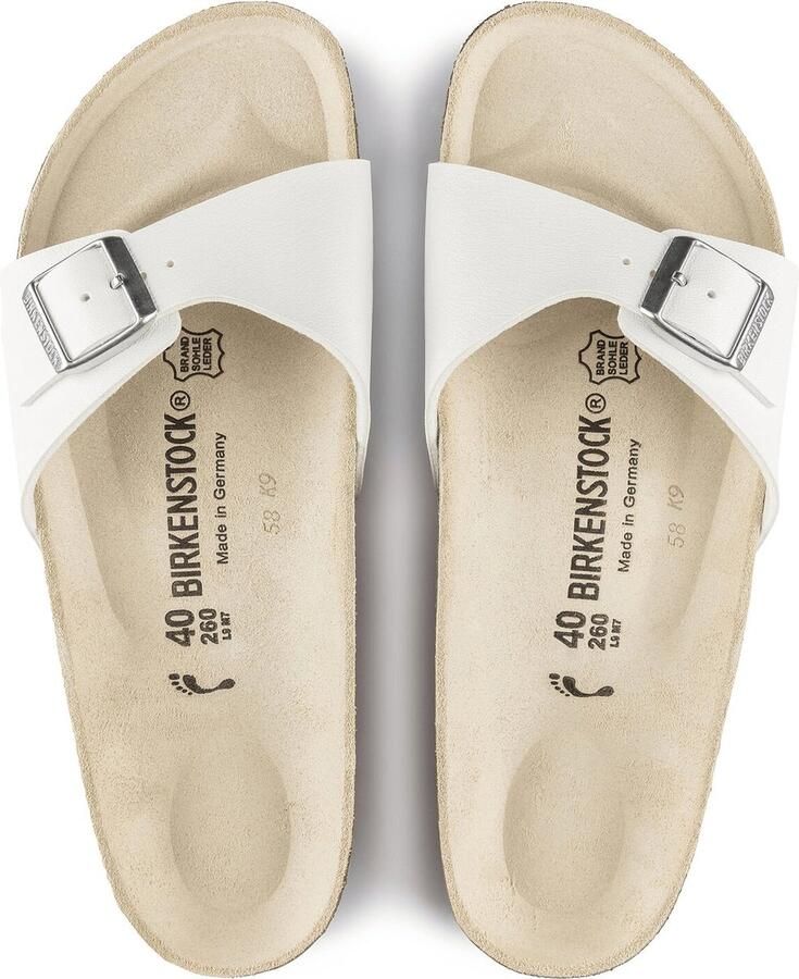 Birkenstock Slippers Madrid smalle schoenwijdte met ergonomisch gevormd voetbed - Foto 9