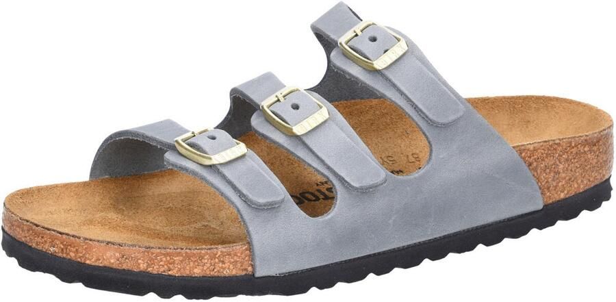 Birkenstock Slippers Florida 1031891 Basalt Gray Smal - Foto 5