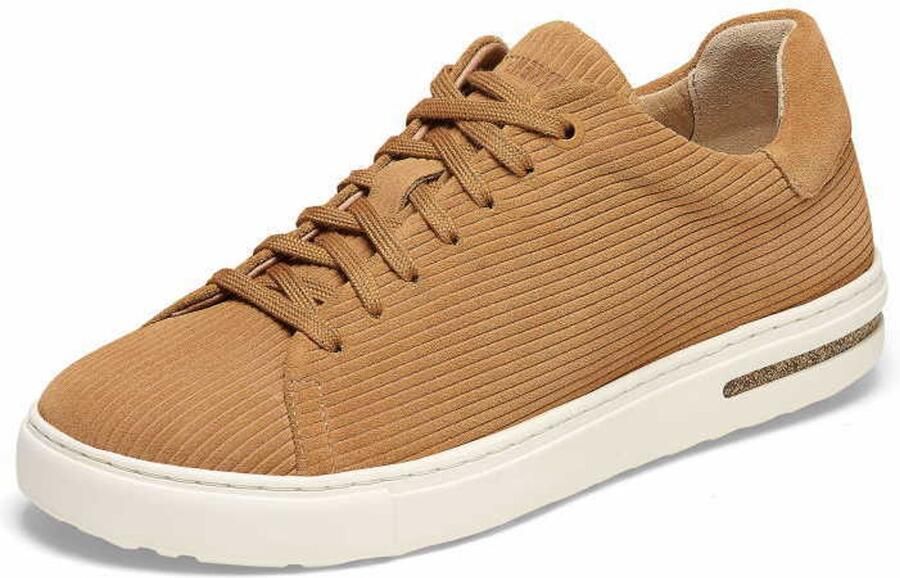Birkenstock Veterschoen 'Bend Low Cord LEVE Cork Brown'