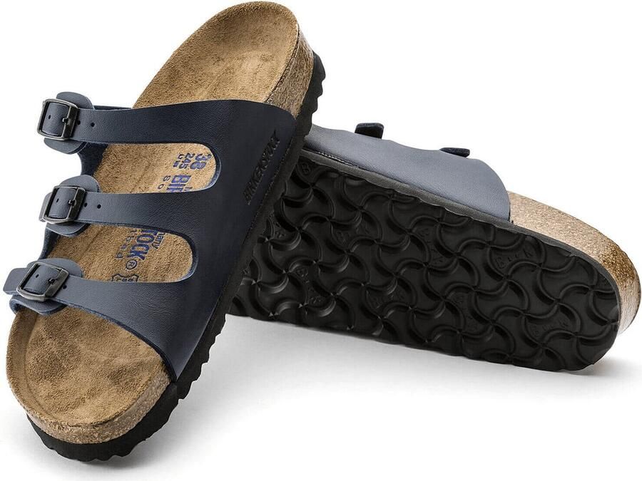 Birkenstock FLORIDA SOFTFOOTBED Volwassenen Dames slippersMoederdag Blauw - Foto 7