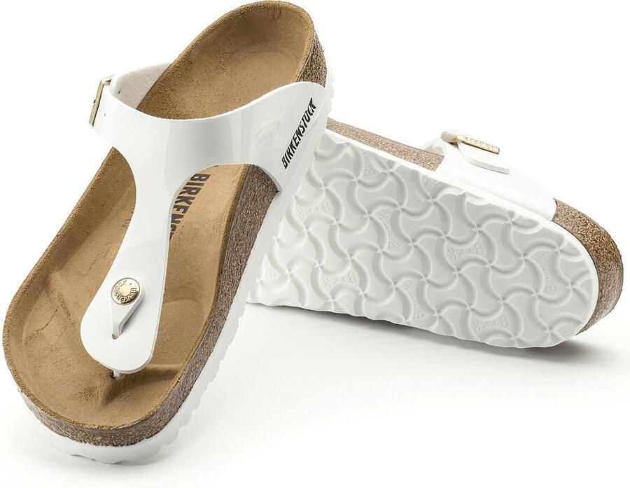 Birkenstock Gizeh Patent Calz N MIINTO b0a9350188b5bb0c32bf Wit Dames - Foto 10