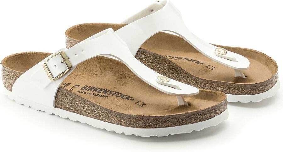 Birkenstock Gizeh Patent Calz N MIINTO b0a9350188b5bb0c32bf Wit Dames - Foto 15