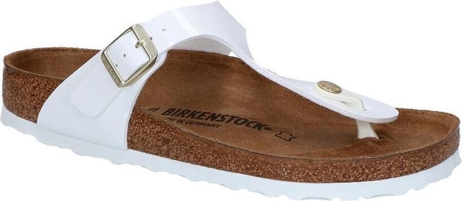 Birkenstock Gizeh Patent Calz N MIINTO b0a9350188b5bb0c32bf Wit Dames - Foto 3