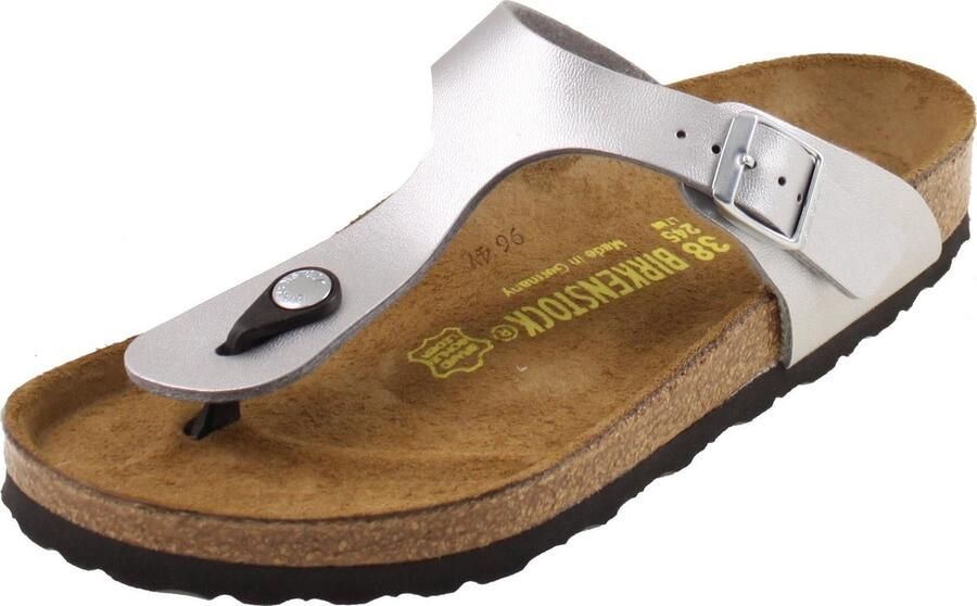Birkenstock Gizeh Kids Slippers Hologram Silver Regular fit | Zilver | Imitatieleer - Foto 11