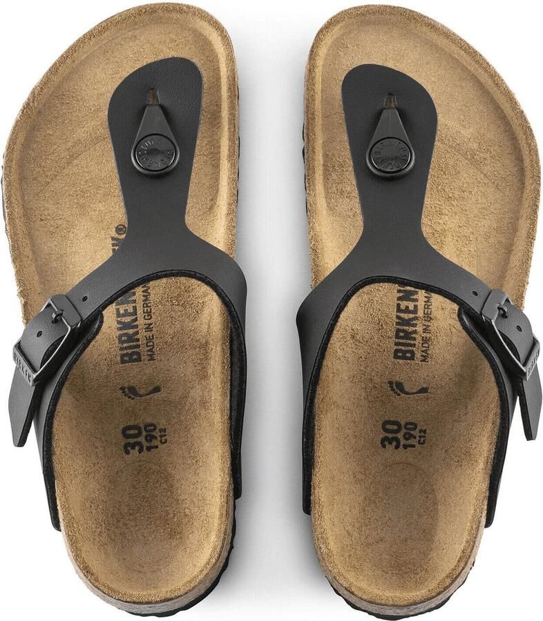 BIRKENSTOCK Teenslippers Gizeh Maat: 35 Materiaal: Leatherlook Kleur: Zwart - Foto 9