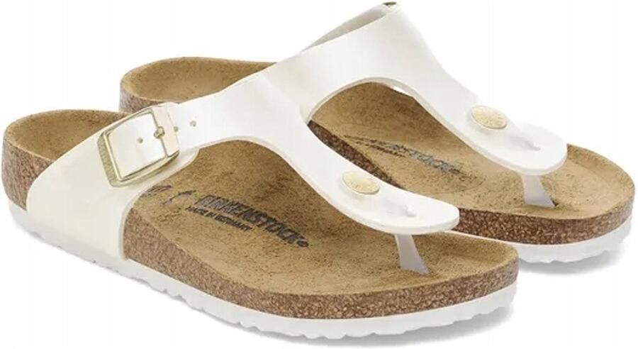 Birkenstock Teenslippers Sandales Gizeh Kids BS 1029796 en liège - Foto 3