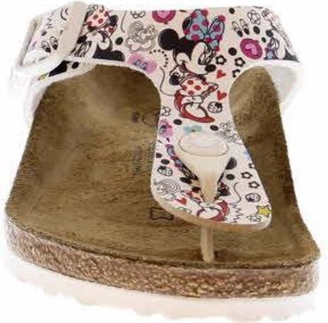 Birkenstock Gizeh Kids Lovely Minnie White - Foto 3