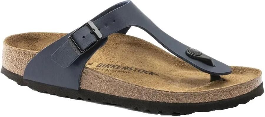 Birkenstock Gizeh Narrow Sandalen Blauw Man