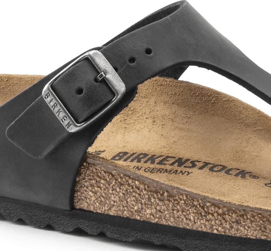 BIRKENSTOCK Teenslippers Gizeh Maat: 35 Materiaal: Leatherlook Kleur: Zwart - Foto 18