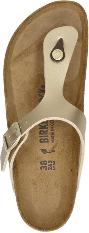 Birkenstock Teenslippers Sandales Gizeh effet métallique - Foto 4