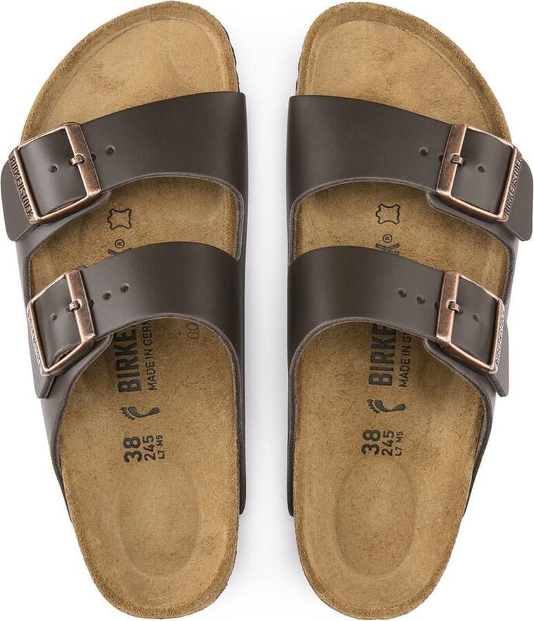 Birkenstock -Heren bruin donker pantoffels & slippers - Foto 2