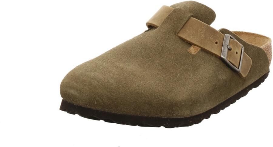 Birkenstock heren klompen groen