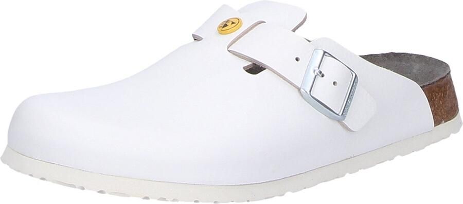 Birkenstock Elegante Leren Klompen Comfortabel Stijlvol White Heren - Foto 2