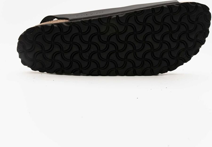 Birkenstock Zwarte Sandalen met Leren en Synthetische Voering Black - Foto 2