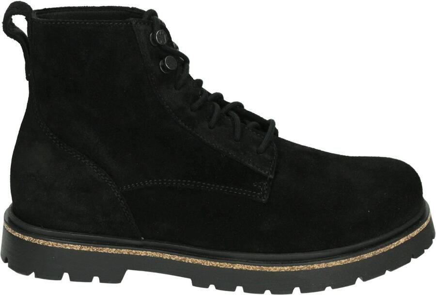 Birkenstock HIGHWOOD LACE MID SUEDE LTHR Heren sneakers Heren veterschoenVrije tijd half-hoog Zwart - Foto 2