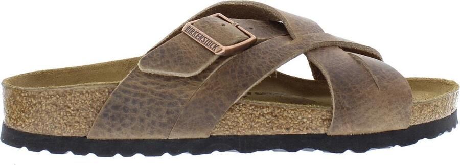 Birkenstock Lugano Camberra Old Tabacco narrow Oiled Leather