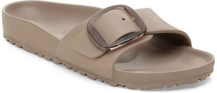 BIRKENSTOCK Badslippers Dames Madrid Big Buckle Eva Rubber Beige - Foto 6