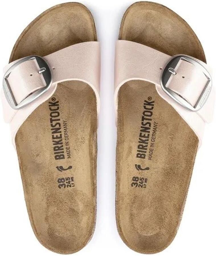 Birkenstock Madrid Big Buckle Birko-Flor Graceful Light Rose
