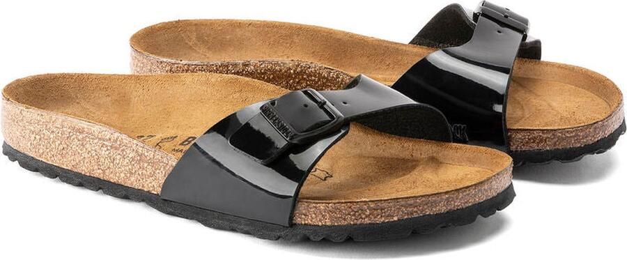 Birkenstock Madrid BS dames sandaal zwart - Foto 5