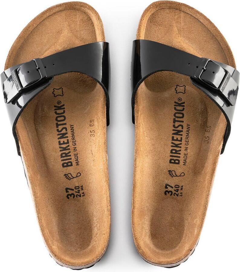Birkenstock Madrid BS dames sandaal zwart - Foto 3