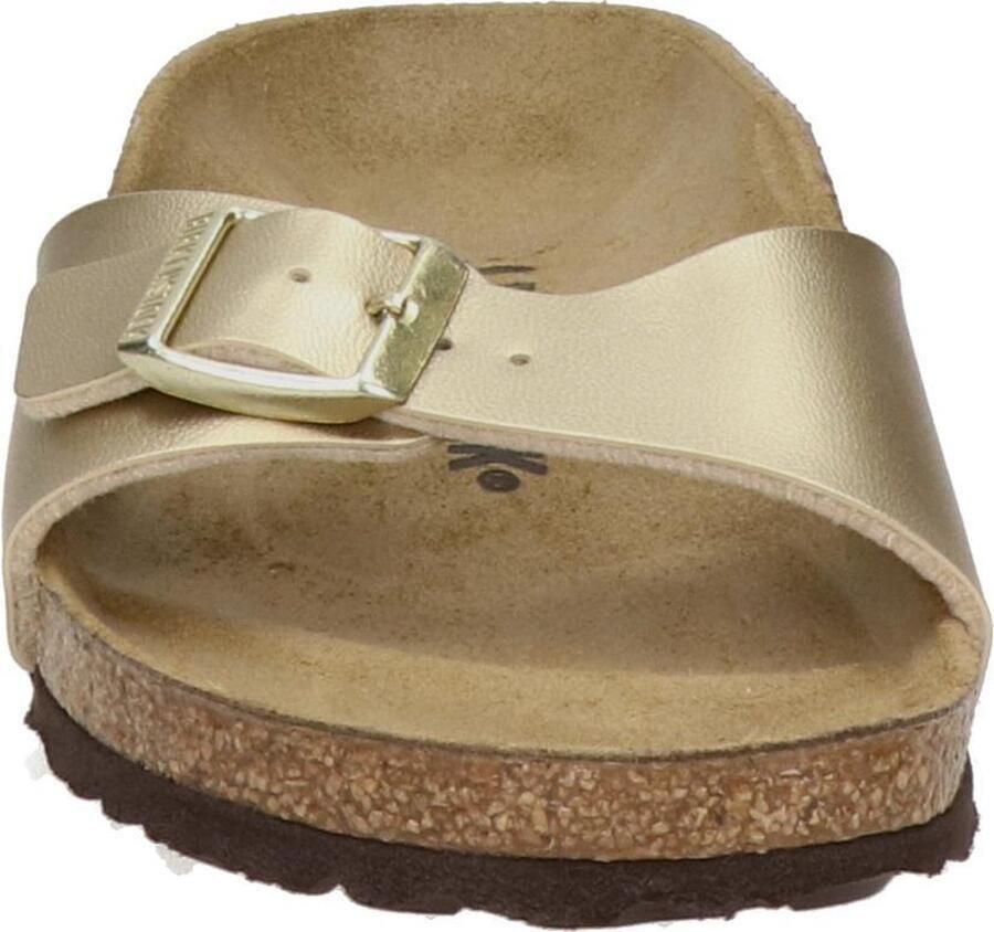 BIRKENSTOCK Slippers Madrid Maat: 40 Materiaal: Leatherlook Kleur: Goud - Foto 6