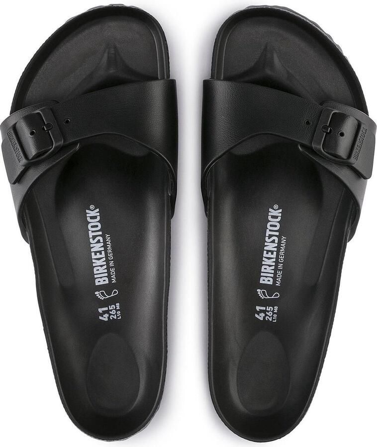 Birkenstock Madrid EVA Sliders Stijlvolle en Comfortabele Sandalen Zwart Dames - Foto 5