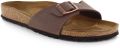 Birkenstock Madrid Dames Slippers Mocha Regular fit | Bruin | Imitatieleer - Bruin