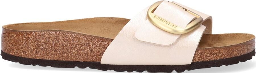 BIRKENSTOCK Slippers Dames Madrid Big Buckle Dames Maat: 40 Materiaal: Leer Kleur: Wit - Foto 11