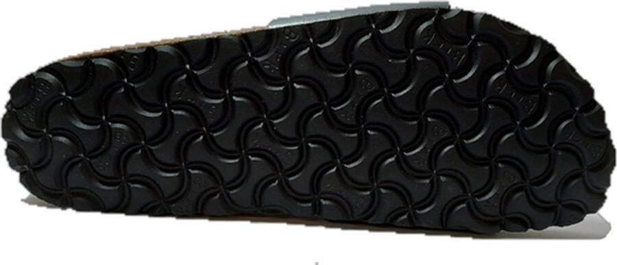 Birkenstock Madrid Dames Slippers Metallic Black Narrow fit | Zwart | Imitatieleer - Foto 8