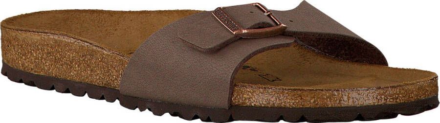 Birkenstock Madrid Slippers Mocha Regular fit | Bruin | Imitatieleer - Foto 17