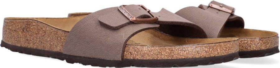 Birkenstock Madrid Slippers Mocha Regular fit | Bruin | Imitatieleer - Foto 19