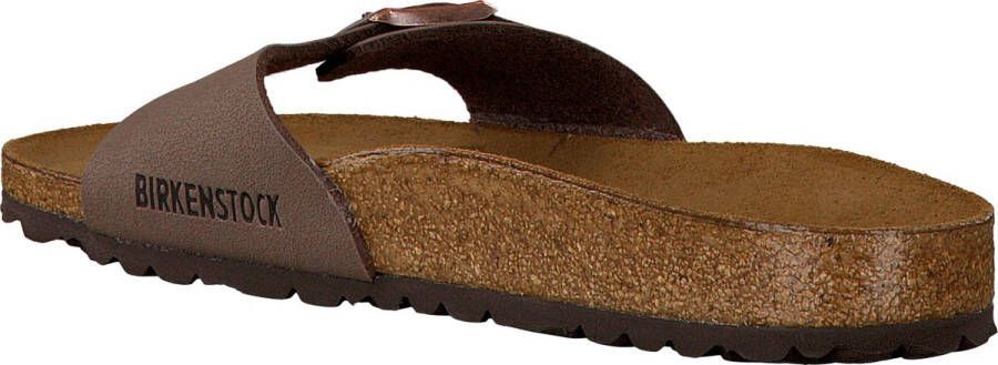 Birkenstock Madrid Slippers Mocha Regular fit | Bruin | Imitatieleer - Foto 14