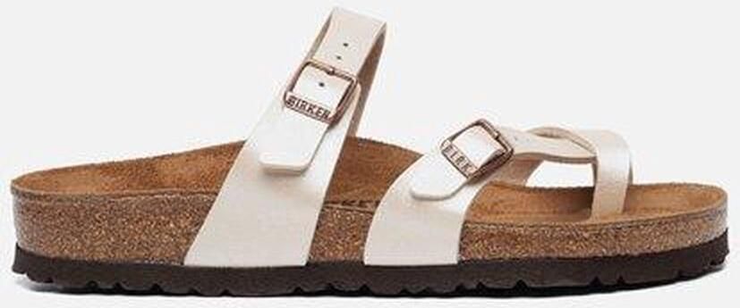 Birkenstock Mayari BF Graceful Regular Dames Slippers Pearl White - Foto 18