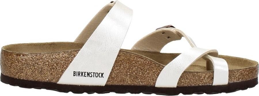 Birkenstock Mayari BF Graceful Regular Dames Slippers Pearl White - Foto 17